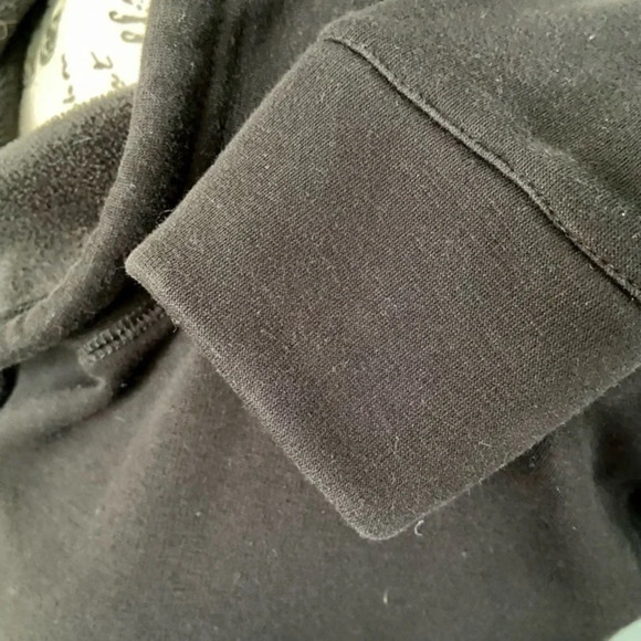 Tahari Black Long Sleeve Mock Neck Sweater Dress Women’s XS Pullover Mini Goth - Picture 12 of 12